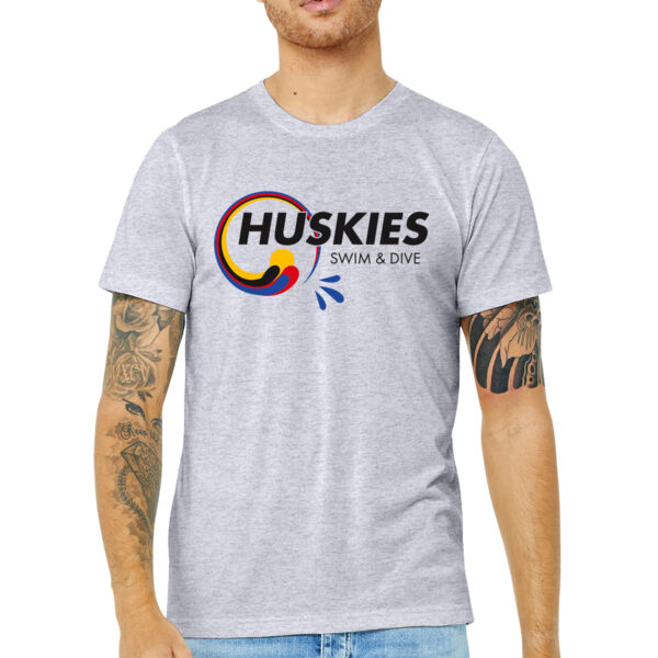 BELLA+CANVAS ® Unisex Made In The USA Jersey Short Sleeve Tee - Printed Logo Thumbnail