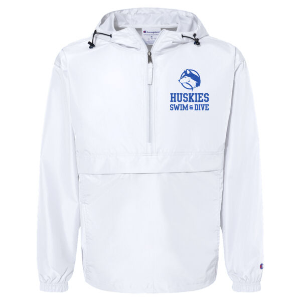 Champion - Unisex Packable Anorak Jacket - Embroidered Logo Thumbnail