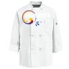 Eight Knot Button Chef Coat with Thermometer Pocket Thumbnail