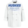 Eight Knot Button Chef Coat with Thermometer Pocket Thumbnail