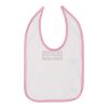 Infant Contrast Trim Premium Jersey Bib Thumbnail
