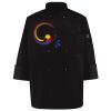 Ten Pearl Button Black Chef Coat Thumbnail
